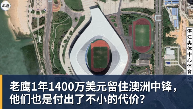 万搏官网老鹰1年1400万美元留住澳洲中锋,他们也是付出了不小的代价?